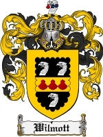 Wilmott coat of arms family crest download