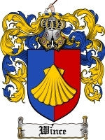 Wince coat of arms family crest download