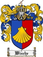 Winche coat of arms family crest download