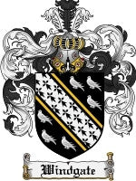 Windgate coat of arms family crest download