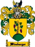 Winebarger coat of arms family crest download