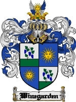 Winegarden coat of arms family crest download