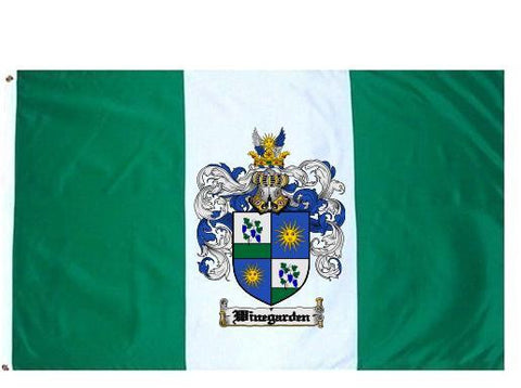Winegarden family crest coat of arms flag