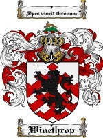 Winethrop coat of arms family crest download