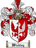 Winkley coat of arms family crest download
