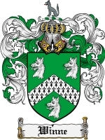 Winne coat of arms family crest download