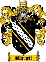 Winnett coat of arms family crest download