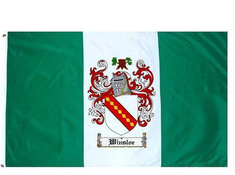 Winsloe family crest coat of arms flag