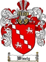 Wisely coat of arms family crest download