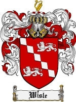 Wisle coat of arms family crest download