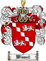 Wissell coat of arms family crest download