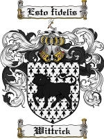 Wittrick coat of arms family crest download