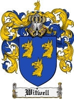 Witwell coat of arms family crest download