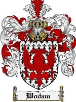 Wodam coat of arms family crest download