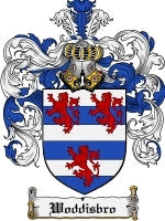 Woddisbro coat of arms family crest download