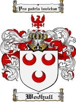 Wodhull coat of arms family crest download