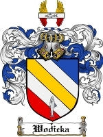 Wodicka coat of arms family crest download