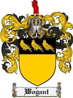Wogant coat of arms family crest download