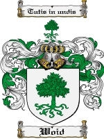 Woid coat of arms family crest download