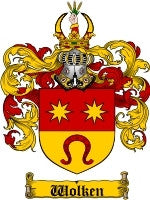 Wolken coat of arms family crest download