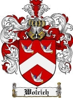 Wolrich coat of arms family crest download