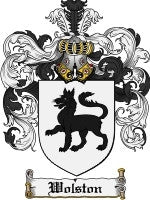 Wolston coat of arms family crest download