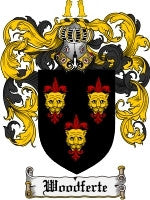 Woodferte coat of arms family crest download