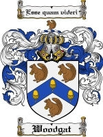 Woodgat coat of arms family crest download