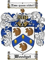 Woodget coat of arms family crest download
