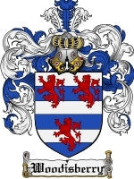 Woodisberry coat of arms family crest download