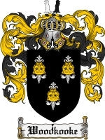 Woodkooke coat of arms family crest download
