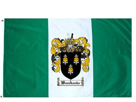 Woodkooke family crest coat of arms flag