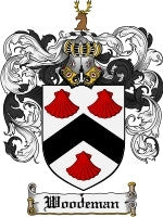 Woodmann coat of arms family crest download