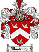 Woolridge coat of arms family crest download