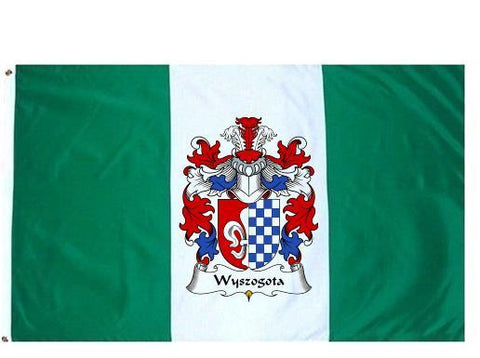 Wyszogota family crest coat of arms flag