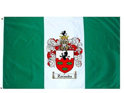 Zaremba family crest coat of arms flag