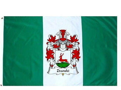 Zdanski family crest coat of arms flag