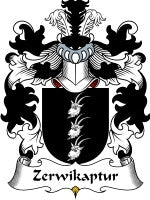 Zerwikaptur coat of arms family crest download