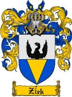 Ziek coat of arms family crest download