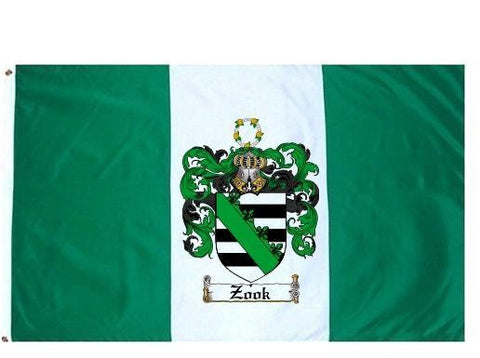 Zook family crest coat of arms flag